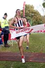 R. Horton (Saftsbury Barnet) winning the  junior men 2012 National Cross Country Relay Championships.